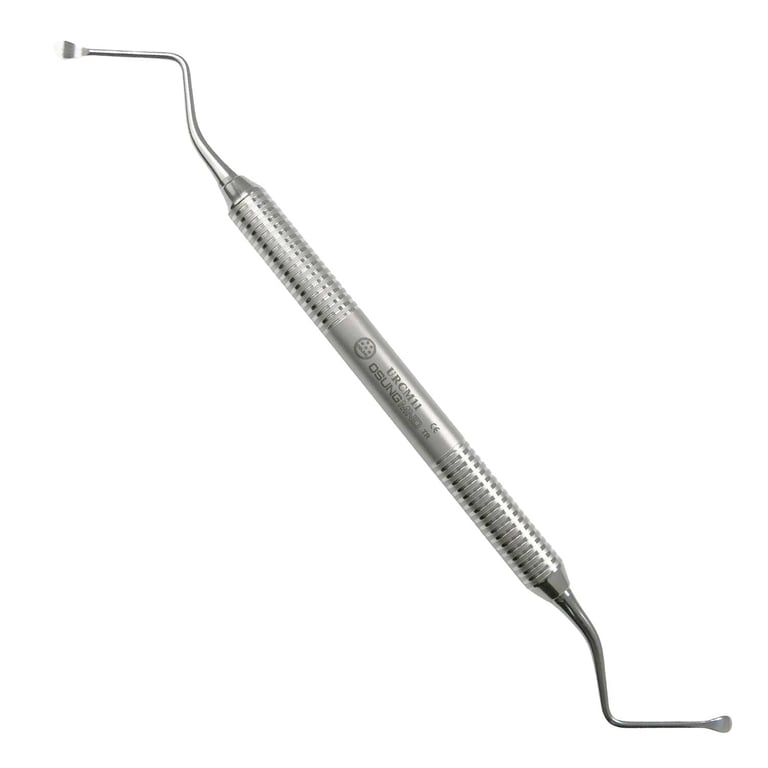 Osung #11 Miller Surgical Curette with Tip width 3.5mm/length 25mm. This is a very high quality
