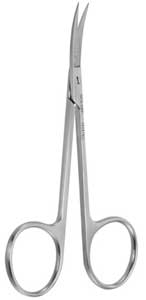 Osung Tissue Scissor, SCT-02. Precision crafted Curve Blade. The cutting edge will stay sharp