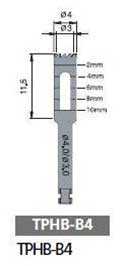 Osung Trephine Bur, B4. For harvesting bone in autogenous bone graft placement. Laser marked score