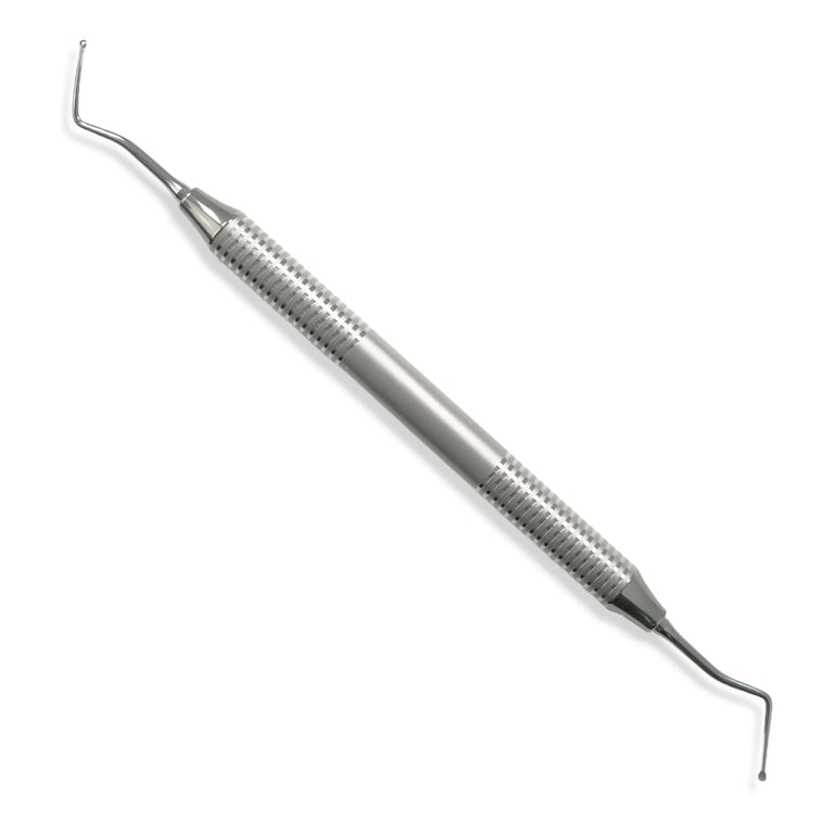 Osung #32L Endodontic Excavator with a Long shank, Spoon Excavator, tips 1.5mm/1.5mm