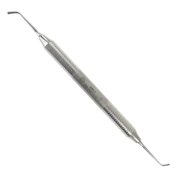 Osung BB L3 Ladmore Burnisher with a Stainless Steel Handle. End widths are 1.9m and 1.3mm