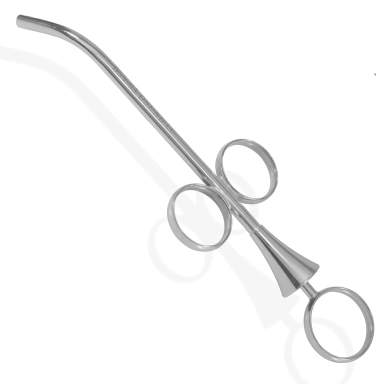 Osung Implant Bone Syringe IMPBSY-03, Inner Diameter 3.7mm / Outer Diameter 4.7mm, Stainless