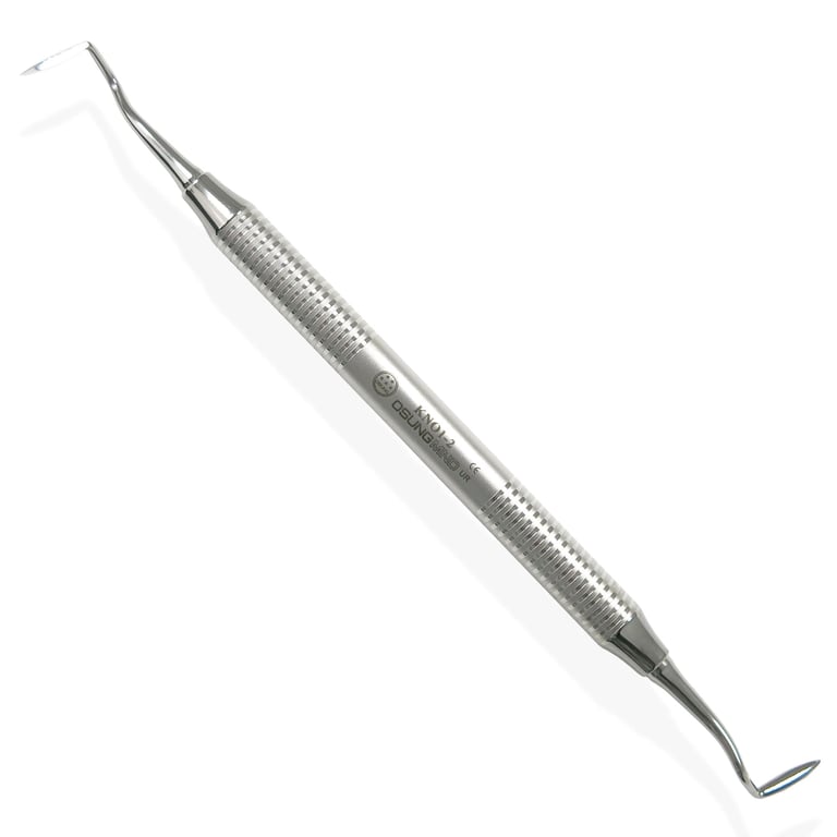 Osung Periodontal Orban Knife, KO 1-2. The blade and shank are properly angled for posterior use