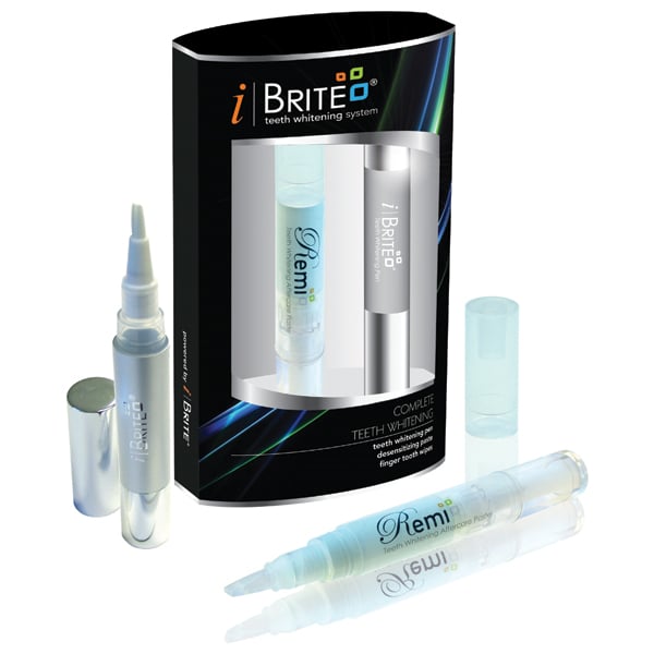 iBrite 9% H2O2 Tooth Whitening Pen, Remi Desensitizing Aftercare Paste Combo Kit. Contains: 1 x