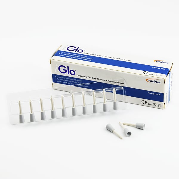 iGlo Disposable Silicon Polisher Cup Refill Kit, 30/Pk