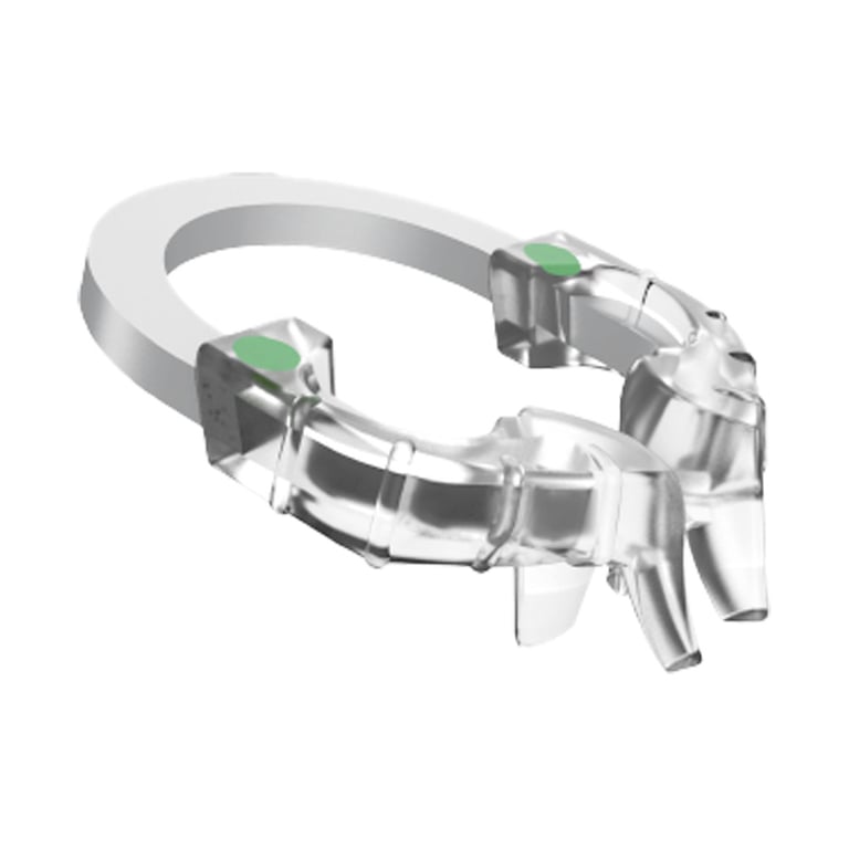 iMatrix Clear Ring Refill, Standard, Green, 2/Pk. Clear system features a unique undercut design
