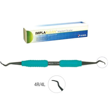 ImplaKlean Implant Scaler - 4R/4L, 3/Pk. Universal Tip for use on All Implant Surfaces