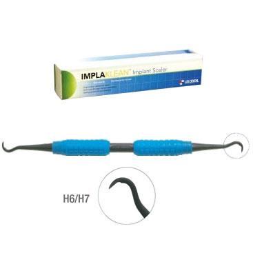 ImplaKlean Implant Scaler - H6/H7, 3/Pk. Sickle Scaler for Removal of Supra-Gingival Calculus