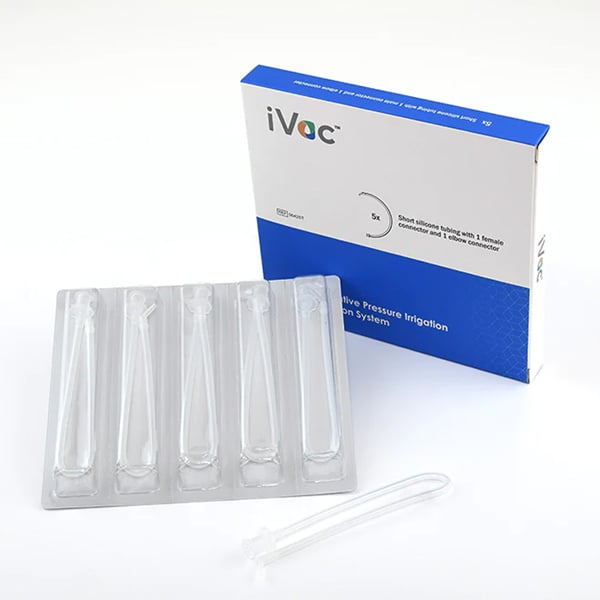 iVac Apical Negative Pressure Irrigation and Activation System 170mm Silicone Tubing