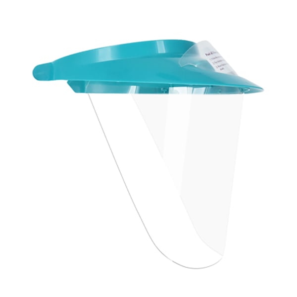 iVisor Visor and Shield Kit with Teal Visor. Contains:1 Visor and 3 Shields, 1 Light-Cure Filter