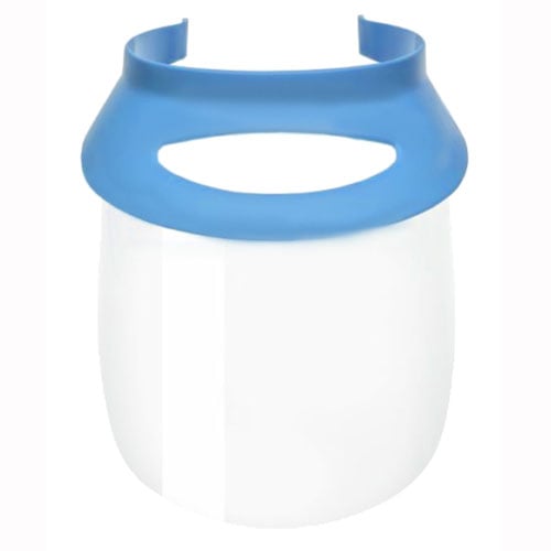 iVisor Replacement Face Shields, 12/Pk. Anti-fog coating provide superior optical clarity at all