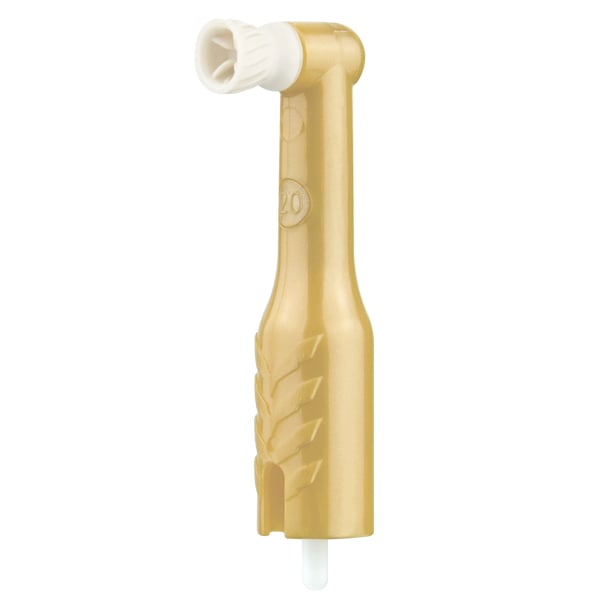 Mini 90 Disposable 90 Degree Prophy Angle, Sterile, Firm Cup, White, 144/Box