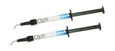 OptiFlow Flowable Composites, Shade A2, package of 4 x 1 gm syringes and 10 pre-bent needle tips