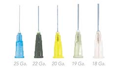 Pac-Dent 22ga Evacu-N-Irrigation Needle Tips 3/4", Blunt-End, Black 100/Pk