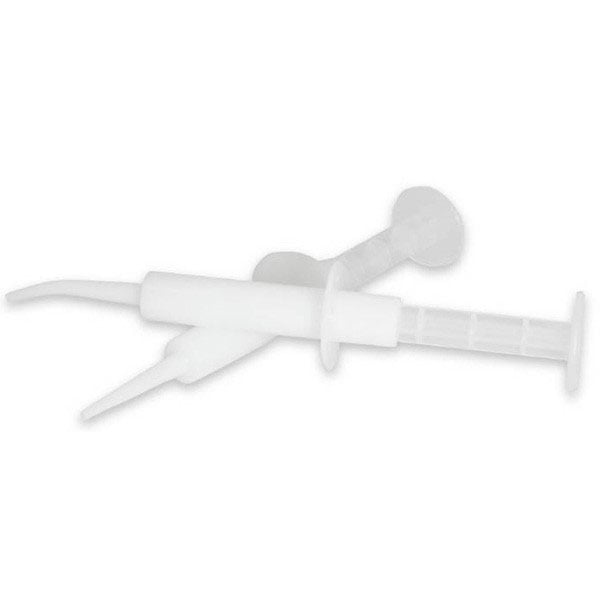 Pac-Dent Disposable Impression Syringes, 50/Pk. Adjustable, flexible tip - easily bent or cut