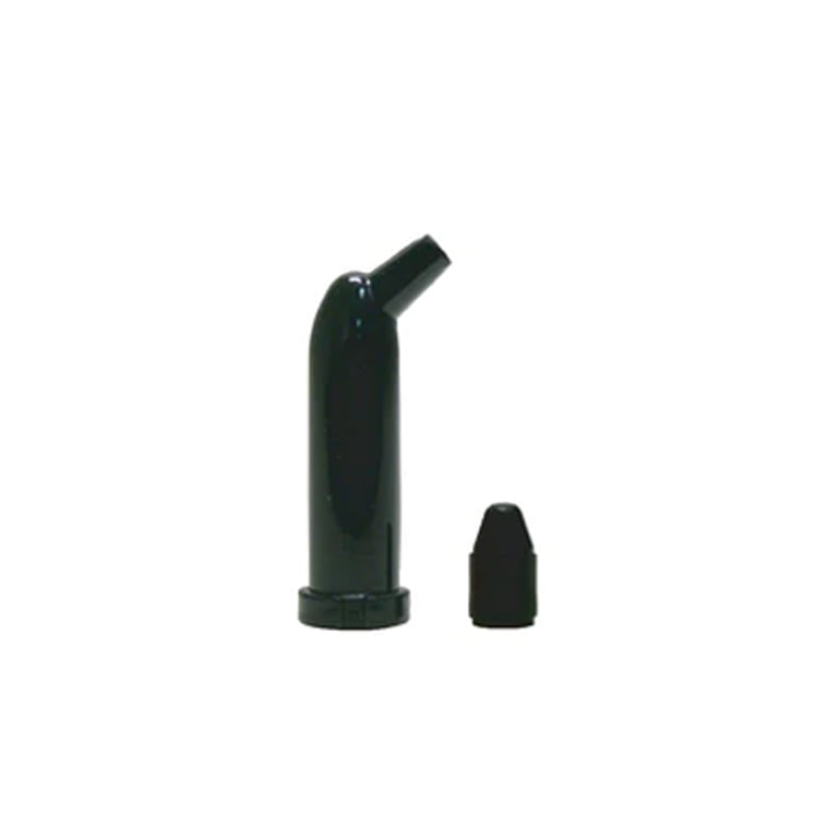Pac-Dent Photobloc Black high viscosity Unit Dose Tube and plastic Plug, package of 100 tubes