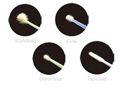 Pac-Dent Disposable all-purpose Micro Applicators, Fine, with non-linting fiber constructed ball
