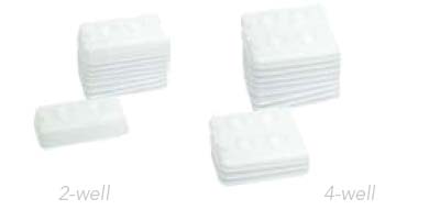 Pac-Dent 4-Well Disposable Mixing Well, box of 200 Mixing Wells