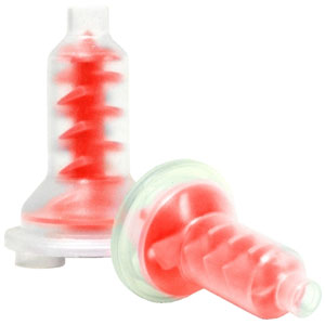 MARK3 Dynamic Mixing Tips - Red 50/Pk. Compatible with all Penta machines and most dynamic machines