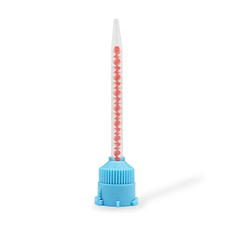 Pac-Dent HP Mixing Tips, Blue (Orange inside). Package of 25 tips