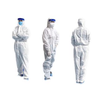 Pac-Dent Protective Coverall Safety Suit, X-Large