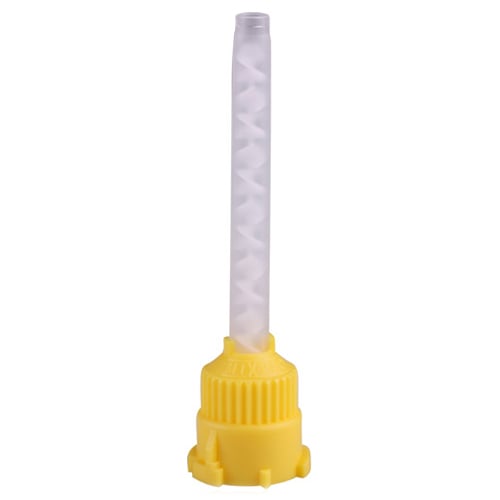 Pac-Dent High Performance Mixing Tips - Small (4.2 mm), Yellow. Bag of 48 Tips. (Regular Length)