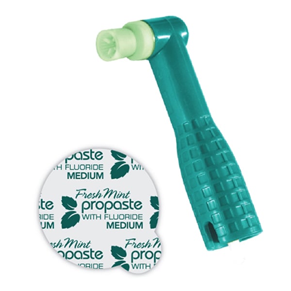 ProAngle Plus Prophy Paste Combo Prophy Angle with Soft Green Cup and