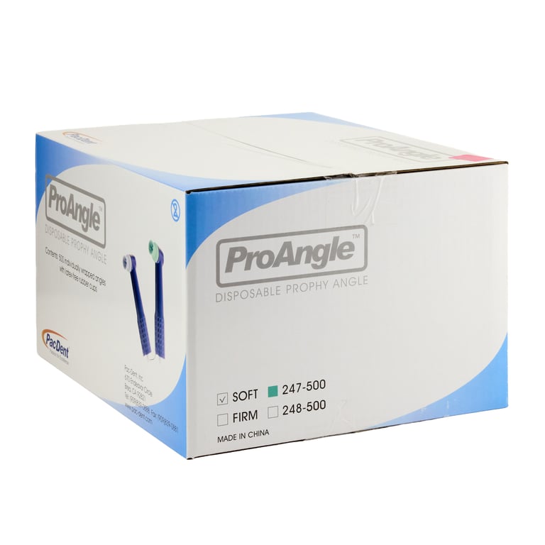 ProAngle Prophy Angles with SOFT GREEN CUPS, 500/