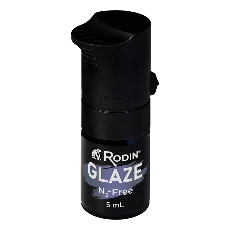Rodin Glaze, N2-Free, Light Cure, 5 mL Bottle, 1/Pk. Biocompatible, light-curable sealant