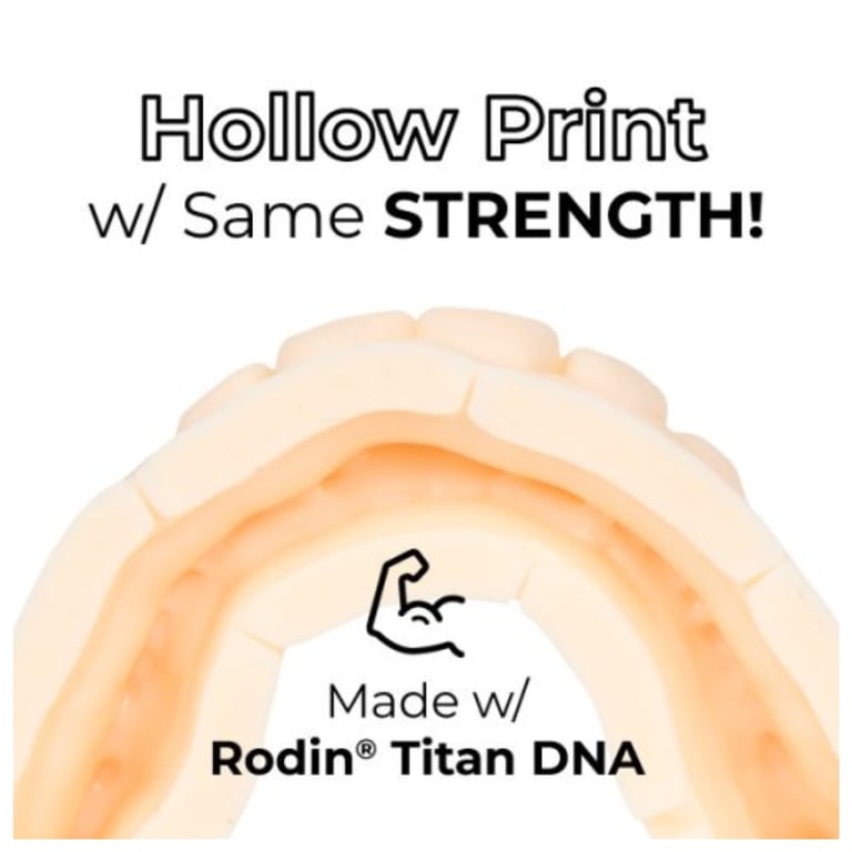 Rodin TruModel 3D Printer Resin, Gray, 1kg Bottle