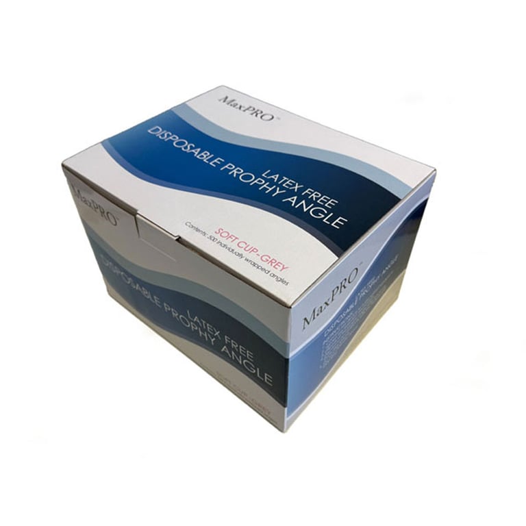 MaxPro Disposable Prophy Angle, Soft Cup, Large, 500/Box. Fits all low speed handpieces. Noise