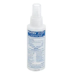 DisCide Ultra 4 oz. Spray Bottle Disinfectant. High-level alcohol-based, hospital-level, one-step