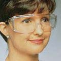 Eyesavers Protective Safety Glasses - Clear Frame/Clear Lens. Economical, durable "no frills" eye