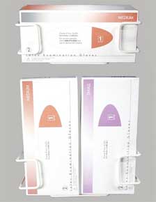 Hold-It Single/Double Glove Box Holder, Perfect for placement in the operatory where gloves are