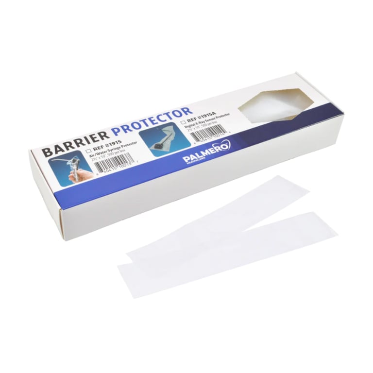 Palmero Digital X-Ray Sensor Protector 2-1/2" x 10" 500/Pk. Disposable Clear Plastic. Designed