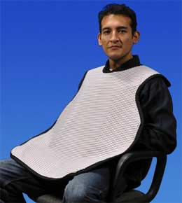 Palmero Lead-Free adult x-ray apron without colla