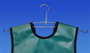 Palmero Deluxe Coat Panoramic Apron Hanger, Sturdy steel hanger specially constructed for use