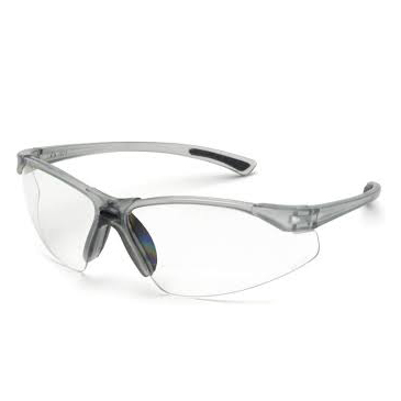 Tech-Specs Bifocal Eyewear - 2.0 Diopter Grey Frame/ClearLens. Lightweight, Wraparound, Fog-free