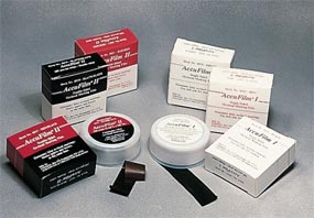 Accu Film I Red. Single-sided .0008" (21 microns) articulating film. 280 strips (3-1/2" x 7/8")