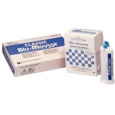 Blu-Mousse Scent-Free, Classic (2-minute set) in SPLIT Cartridges. Thixotropic VPS Bite