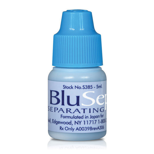 BluSep Brush-On Separating Film, 5 mL Bottle. "Anti-bonding agent", Water-Soluble. Brush