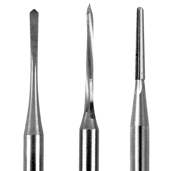 C.I. Kit Fine drill set, includes "A" Fine, "B" Fine, and "C" Fine, set of 3 drills