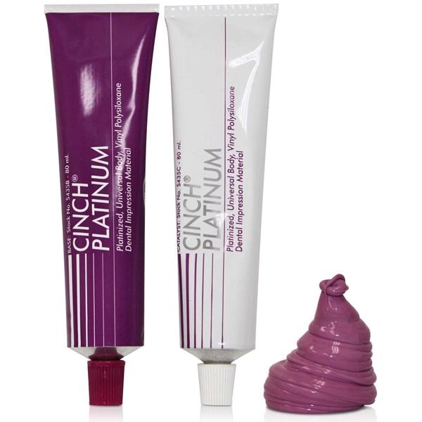 Cinch Platinum tubes, medium body, regular set 4-minute. Contains: 2 - 80 ml tubes Base and 2 - 80