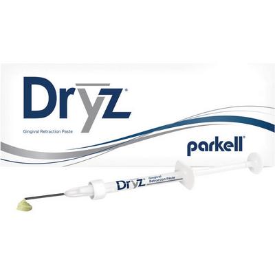 Dryz Gingival Retraction Paste 7 x 0.5gm Syringes and 15 Applicator Tips. Made in USA