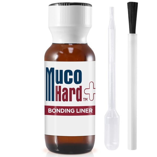 MucoHARD+ 15 ml Bonding Liner with 6 Brushes and 6 Pipettes, Single Bottle