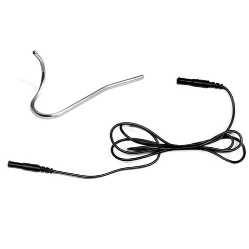 Parkell Ground Clip Lead Wire & Adaptor for Gentle Pulse & Digitest. Replacement clip, wire, &
