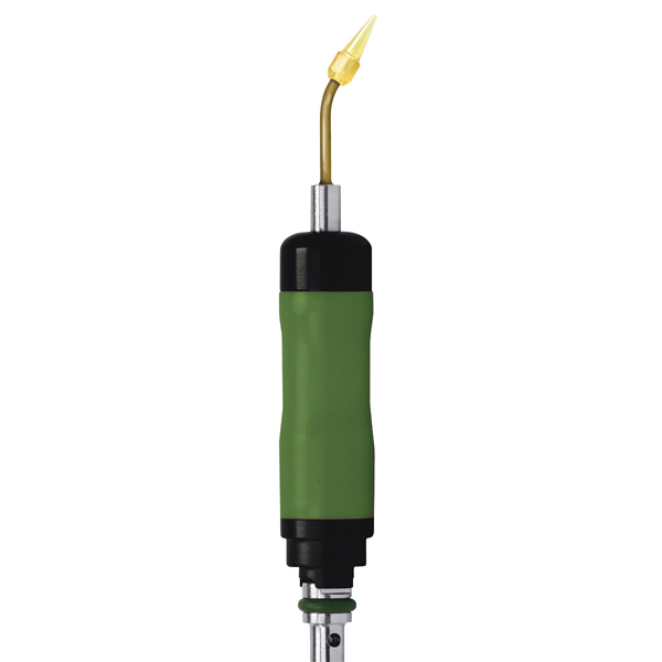 Parkell 30K GentleCLEAN Soft Grip insert, green grip, includes single insert, 50 disposable tips