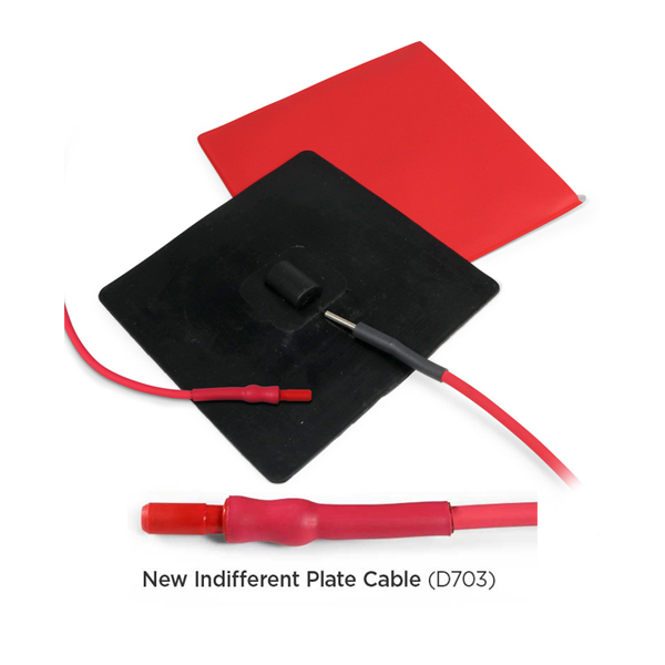 Sensimatic NEW style flexible indifferent plate with cable D700SE Electrosurge unit. Replacement