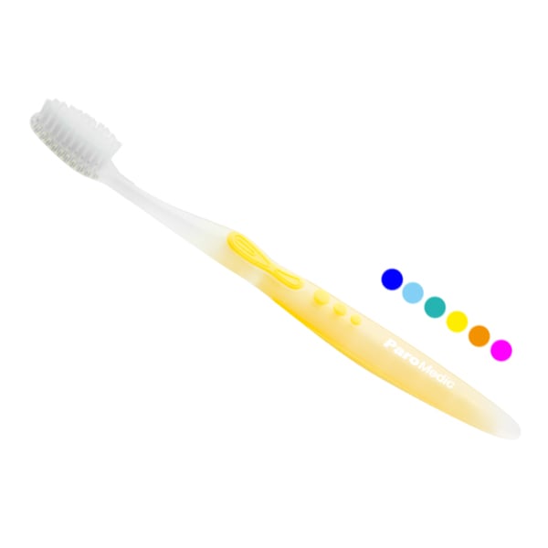 Paro Medic -Soft Konex Toothbrush, Assorted Colors 6/Pk. Individually Packaged. Conical and soft