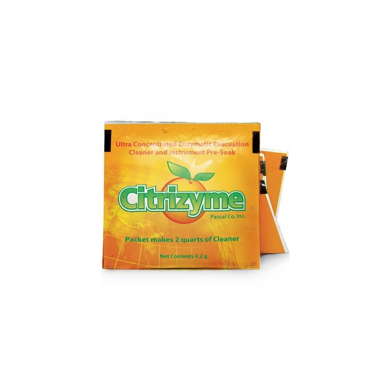 Citrizyme Enzyme Powder - Unit-Dose Packets (50) A fast-acting dual enzyme formula that quickly